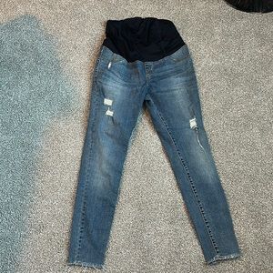 Isabel Maternity Skinny Entubado Jeans-Size 4